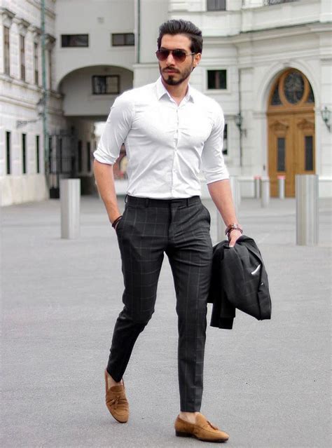 black pants black shoes|black pants with brown shoes.